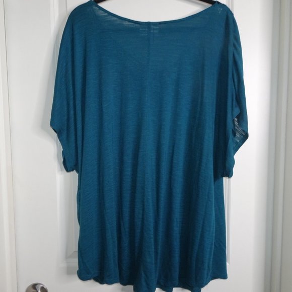 Ava & Viv Blouse with Lacing - Picture 2 of 5